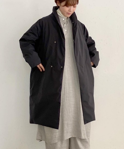 極美品✨DESCENTE デサント 洗える ダウン チェスターコート ネイビー DESCENTE（デサント） 「PLANTATION」ダウンコート M size ネイビー