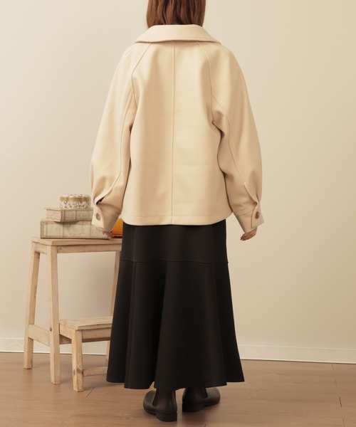 「mil」 ステンカラーコート S キャメル レディース_画像5