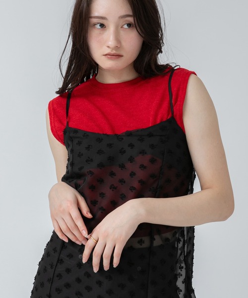 パイル生地　トリコカラー　レトロ　古着女子　タンクトップ　ベスト パイル生地 トリコカラー レトロ 古着女子 タンクトップ ベスト 【公式
