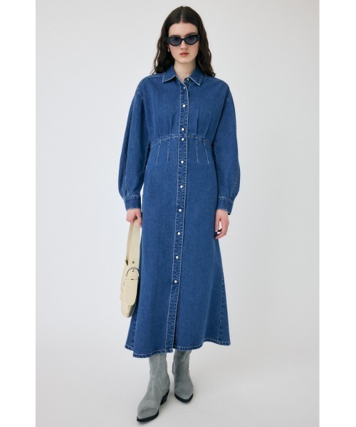 MOUSSY（マウジー） ワンピース DENIM シャツドレス : ZOZOTOWN Yahoo 