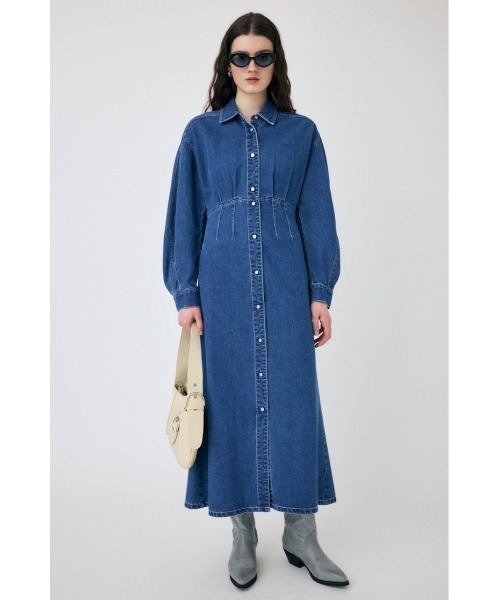 MOUSSY（マウジー） ワンピース DENIM シャツドレス : ZOZOTOWN Yahoo