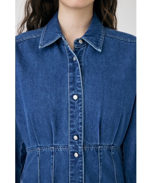 MOUSSY（マウジー） ワンピース DENIM シャツドレス : ZOZOTOWN Yahoo 