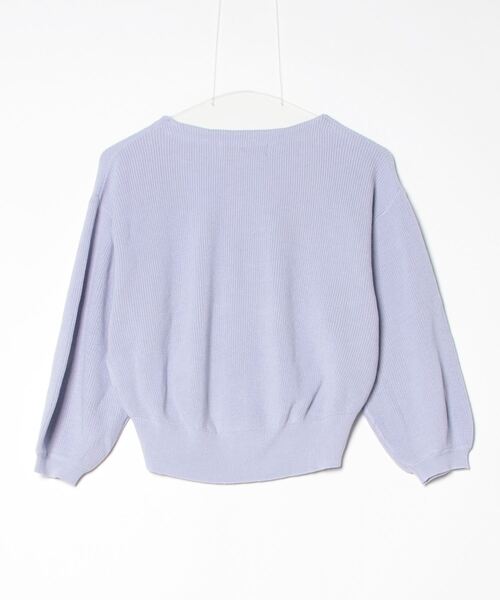 「31 Sons de mode」 ニットカーディガン 36 ブルー レディース_画像2