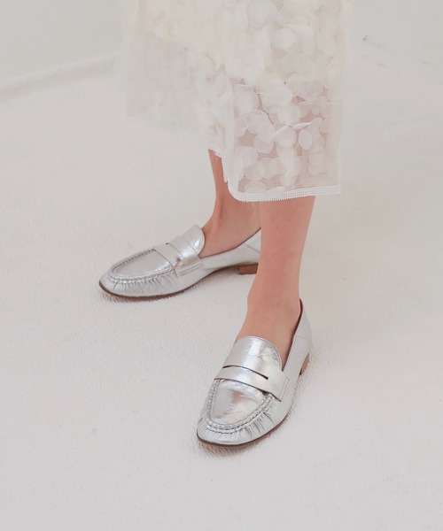 FABIO RUSCONI ローファー / ELLEFFE moccasin loafers(モカシン
