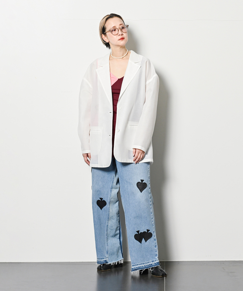 CITYSHOP OVER SHEER ジャケット CITYSHOP｜OVER SHEER ジャケット | Rakuten Fashion(楽天