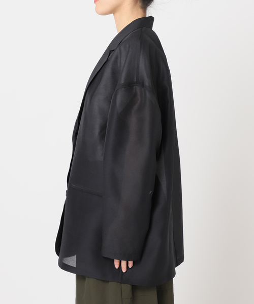 ジャケット・アウター hope CITYSHOP ジャケット テーラードジャケット OVER SHEER