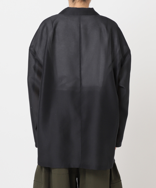 CITYSHOP ジャケット テーラードジャケット OVER SHEER