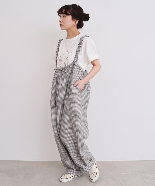 【新品】latelier du Savon サロペット AMBIDEX Store 〇Olive salopette (F グリーン): l'atelier du savon