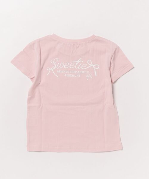 PINKHUNT（ピンクハント） tシャツ りぼんロゴプリント Tシャツ 0565K