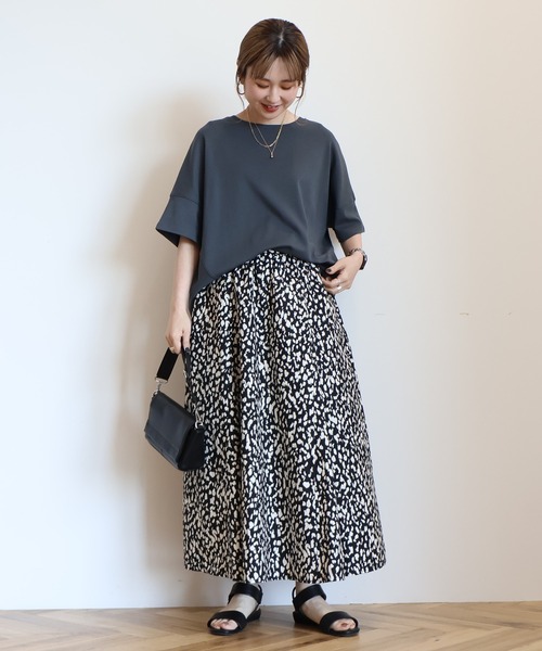 AMERICAN HOLIC スカート ギャザーフレアスカート : ZOZOTOWN