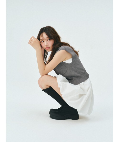 FRAY I.D スカート バルーンミニスカート : ZOZOTOWN Yahoo!店