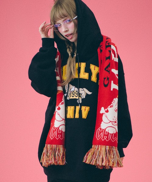 GALFY 「GALFY」 プルオーバーパーカー L グレー メンズ