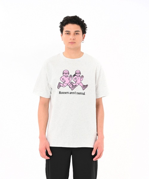 New Balance tシャツ X Face Oka Runners ショートスリーブT