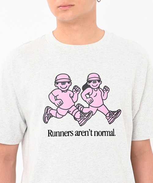 New Balance tシャツ X Face Oka Runners ショートスリーブT
