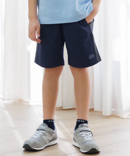 J.PRESS パンツ 「速乾」「140-170cm」ナイロンストレッチ