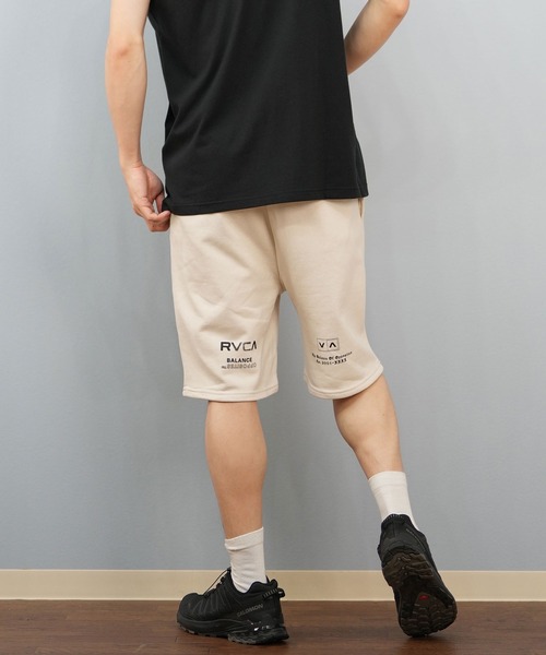 パンツ RVCA/ルーカ スウェットショーツ/ハーフパンツ ブランドロゴ BF04A-P66 メンズ レディース