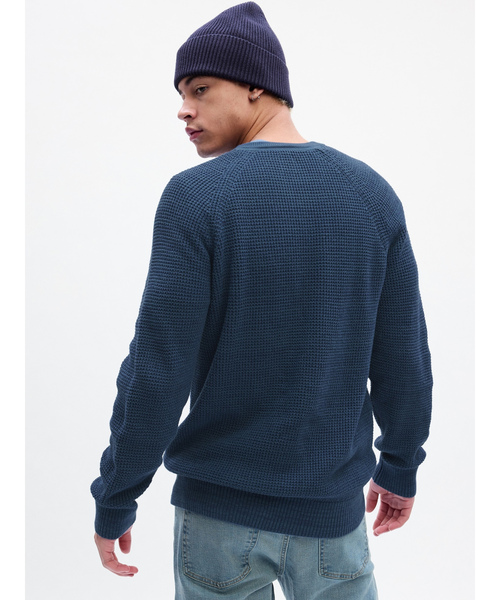 「GAP」 長袖ニット X-SMALL ブラック メンズ