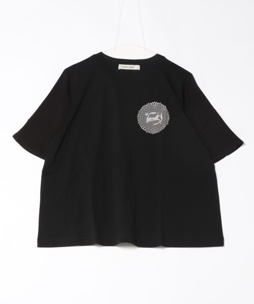 [15〜19号]SUPER HAKKA×庄島歩音「swallows and hare」Tシャツ 大きいサイズ][15号 19号 ]SUPER HAKKA×庄島歩音「swallows and