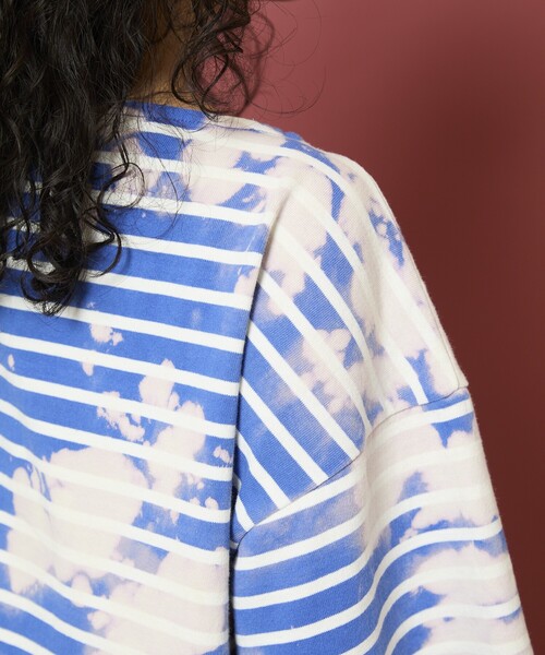 tシャツ Freada/フリーダ ボーダーブリーチレースアップTシャツ レディース | Freada | 07