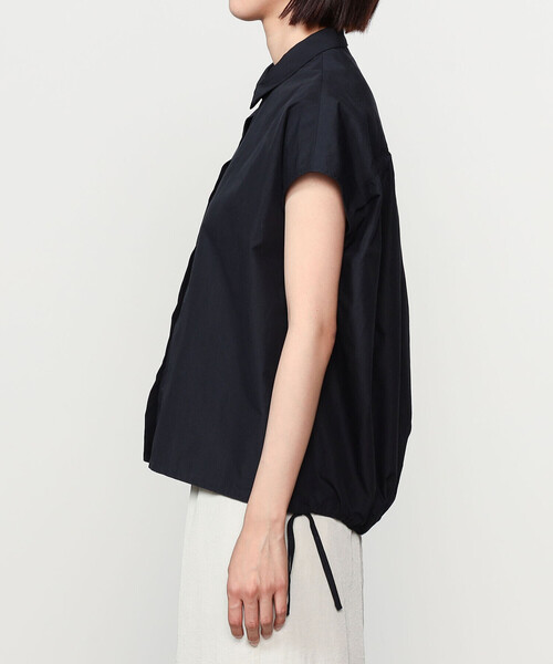 ブラウス シャツ nicholson ＆ nicholson | ドローストリング ギャザースリーブシャツ WOMEN レディース nicholson & nicholson | ドローストリング ギャザースリーブ