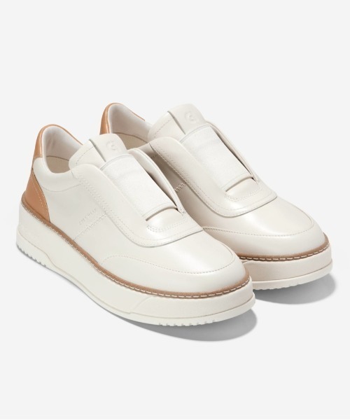 COLE HAAN グランドプロ マックスフィールド スリッポン 白 COLE HAAN スニーカー グランドプロ マックスフィールド