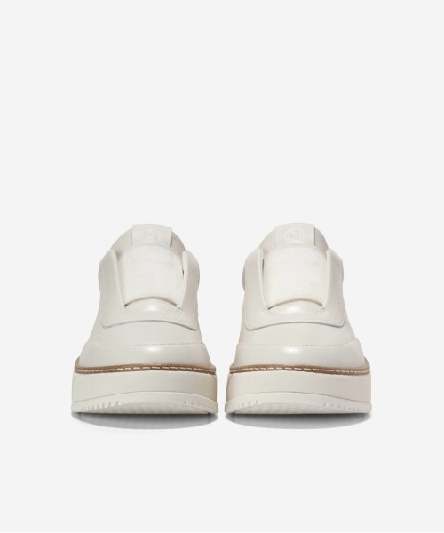 COLE HAAN グランドプロ マックスフィールド スリッポン 白 グランドプロ マックスフィールド スリッポン スニーカー womens