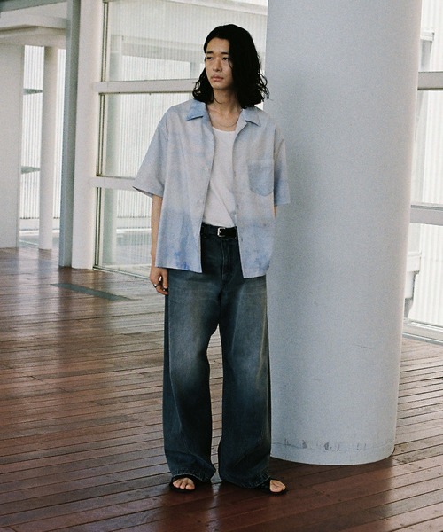 トップス WYM ABSTRACT ART GRAPHIC H/S SHIRT ABSTRACT ART GRAPHIC H/S SHIRT（シャツ/ブラウス）｜WYM LIDNM