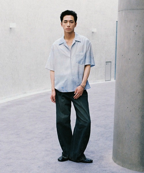 トップス WYM ABSTRACT ART GRAPHIC H/S SHIRT ABSTRACT ART GRAPHIC H/S SHIRT（シャツ/ブラウス）｜WYM LIDNM
