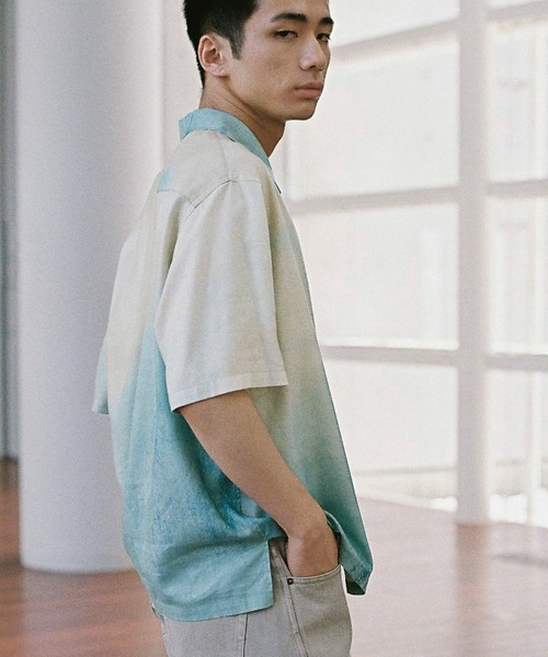 トップス WYM ABSTRACT ART GRAPHIC H/S SHIRT ABSTRACT ART GRAPHIC H/S SHIRT（シャツ/ブラウス）｜WYM LIDNM
