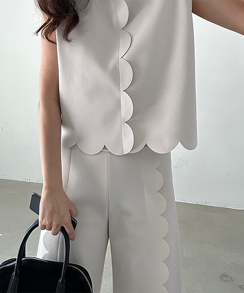 Girly Doll（ガーリードール） セットアップ スカラップデザイン