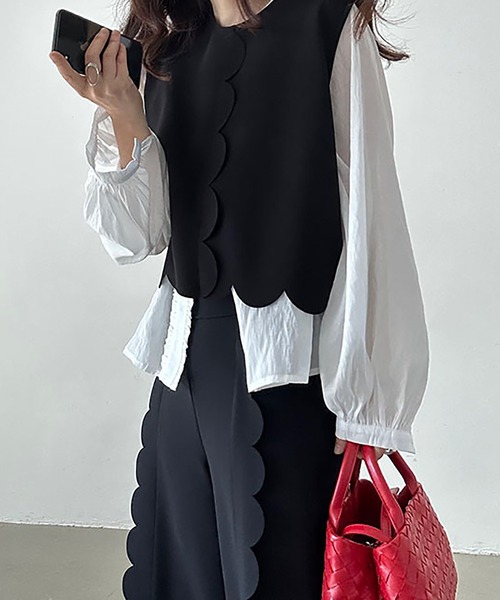 ♡クラシカルドール　セットアップ♡ Girly Doll（ガーリードール） セットアップ スカラップデザイン