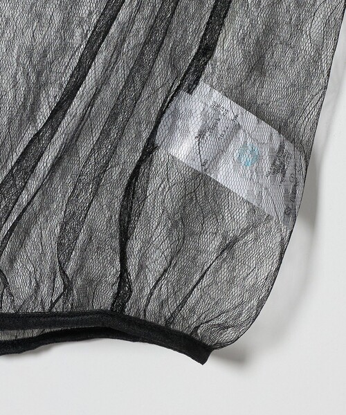 STEVEN ALAN ブラウス シャツ 「AMOMENTO」SHEER LACE MOCK NECK