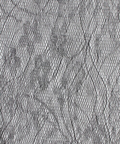 STEVEN ALAN ブラウス シャツ 「AMOMENTO」SHEER LACE MOCK NECK