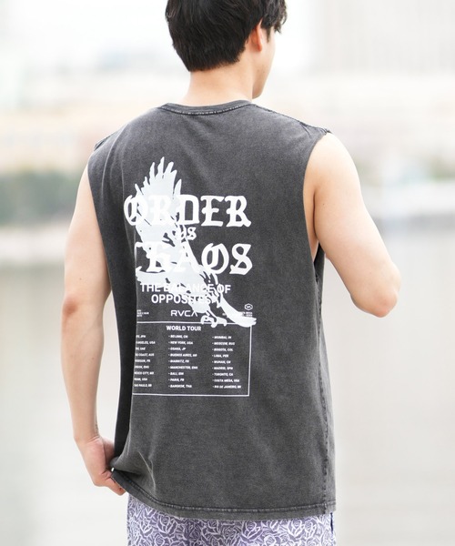 タンクトップ RVCA/ルーカ タンクトップ バックプリント BF04A-353 メンズ レディース | RVCA | 03
