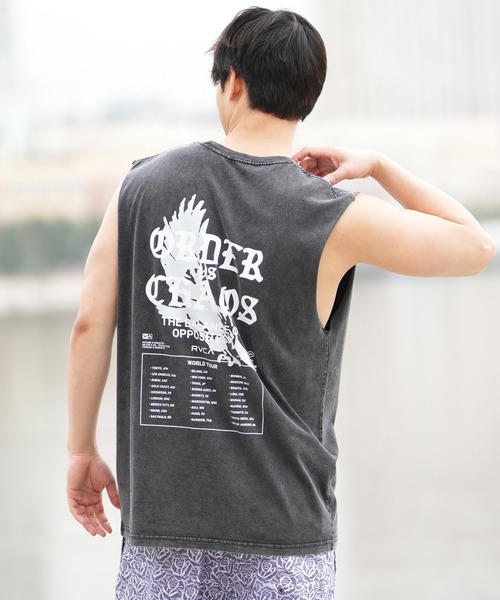 タンクトップ RVCA/ルーカ タンクトップ バックプリント BF04A-353 メンズ レディース | RVCA | 21