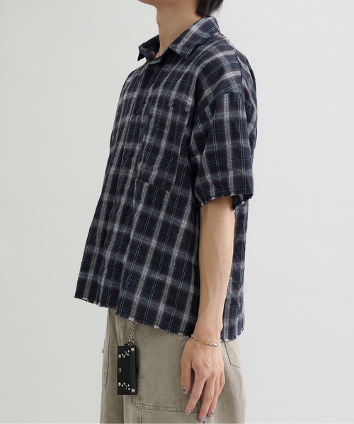 イカットチェック　7分袖シャツ いかっと小話 | ONLINE SHOP | CONFECT Shop Blog | CONFECT