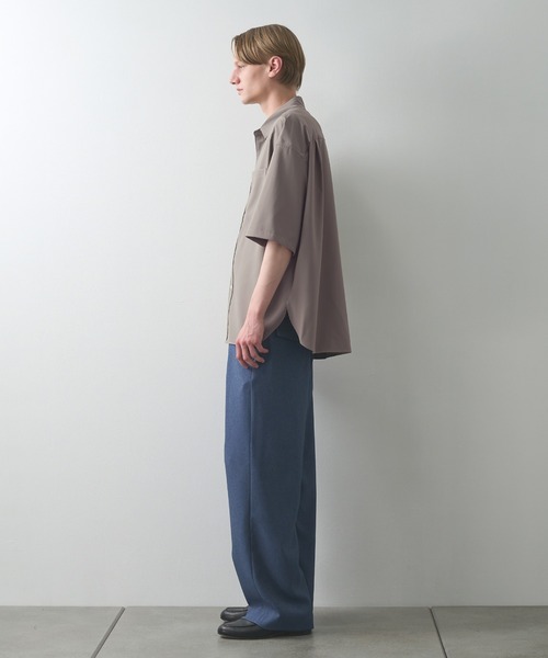 STUDIOUS（ステュディオス） シャツ 半袖 「STUDIOUS」SUKENAI SHIRTS