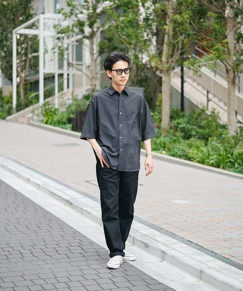 STUDIOUS（ステュディオス） シャツ 半袖 「STUDIOUS」SUKENAI SHIRTS