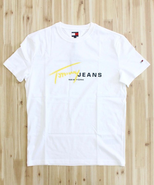  Jeans ユニセックス DNA グラフィック Tシャツ 送関込 Tommy Jeans ユニセックス DNA グラフィック Tシャツ 送関込
