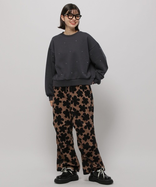 「niko and...」 長袖カットソー LARGE グレー レディース