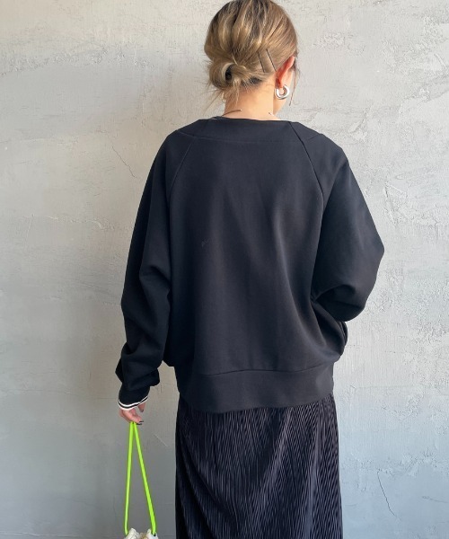 FRED PERRY フレッドペリー　ブラック　スウェット　カーディガン FRED PERRY（フレッドペリー） トレーナー スウェット ジップスルー