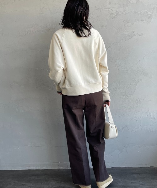 FRED PERRY トレーナー地カーディガン UK 10 FRED PERRY トレーナー スウェット 「FRED PERRY/フレッドペリー
