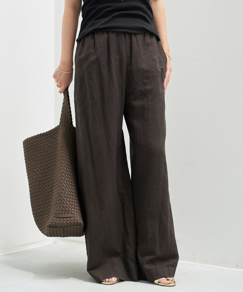 Deuxieme Classe（ドゥーズィエムクラス） パンツ Cotton Linen Relax