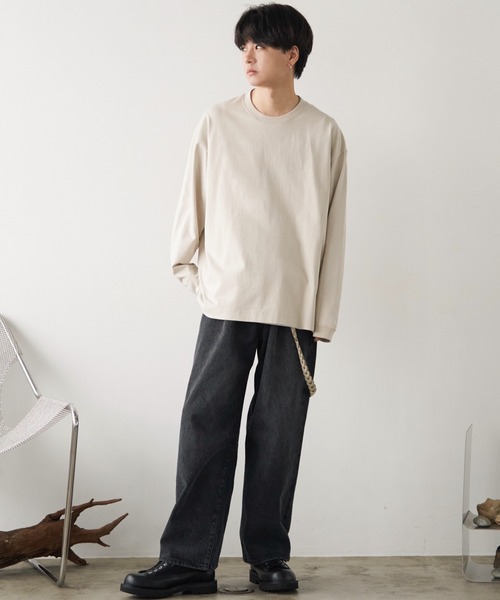 「WYM LIDNM」 デニムパンツ M ブルーグリーン メンズ
