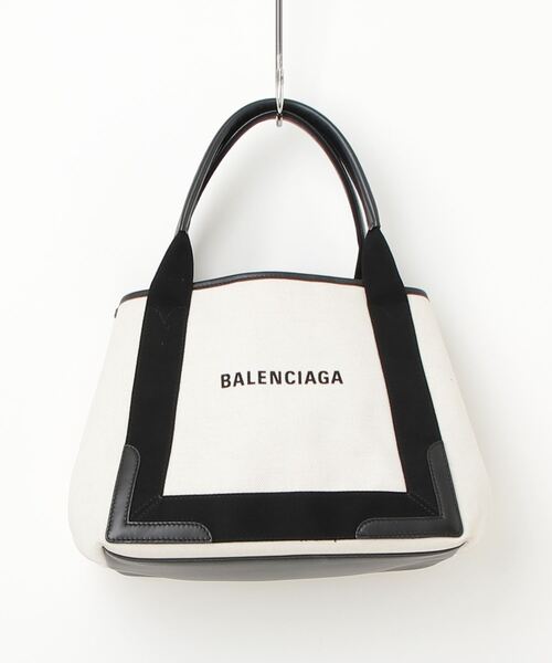 BALENCIAGA 「BALENCIAGA」 ネイビーカバストートバッグ