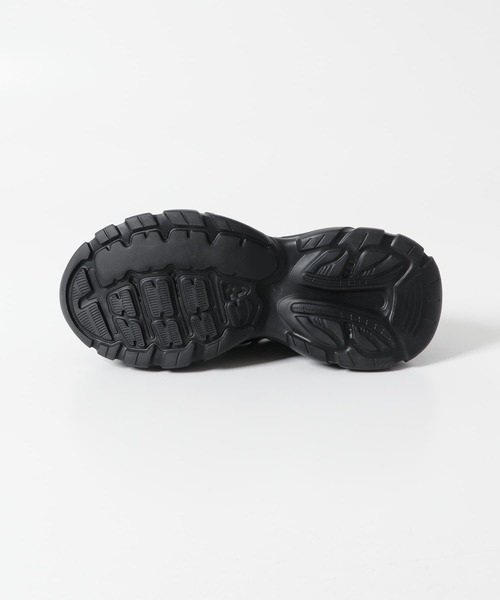 SENSE OF PLACE ブラック レースアップスニーカー SENSE OF PLACE by URBAN RESEARCH スニーカー レースアップ