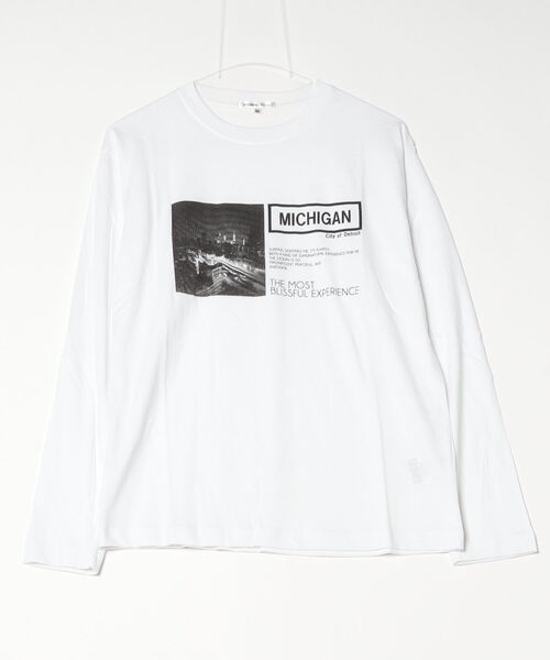 ARCADE（アーケード） tシャツ フォトプリント ロンT Tシャツ 長袖