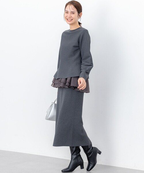 組曲（KUMIKYOKU） セットアップ スポンディッシュニットアップ