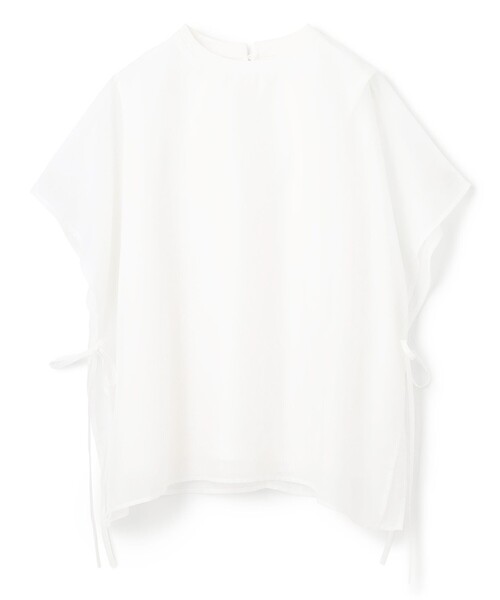 「UNFILO」 半袖ブラウス SMALL ブラック レディース_画像6