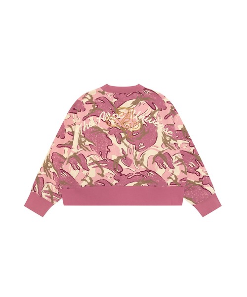 カーディガン AAPE SWEAT CARDIGAN(camouflage) レディースの画像